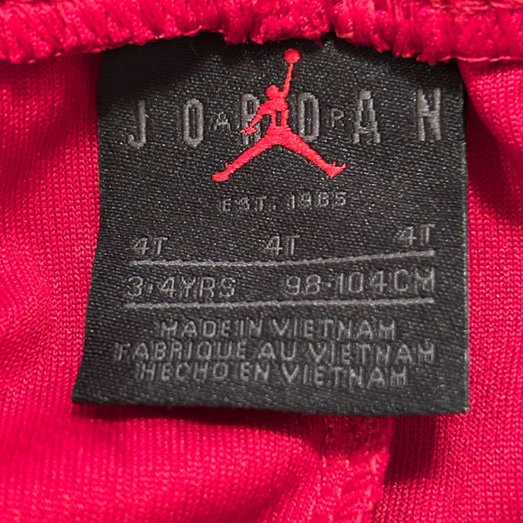 NWT Jordan Red Athletic Basketball Shorts - Picture 5 of 6
